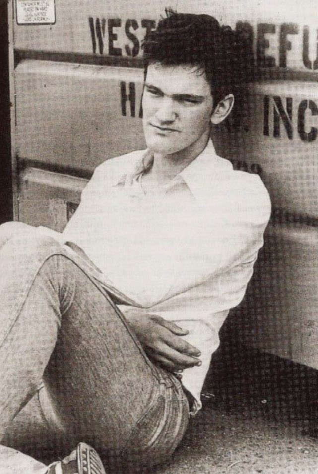 Quentin Tarantino at the age of sixteen
